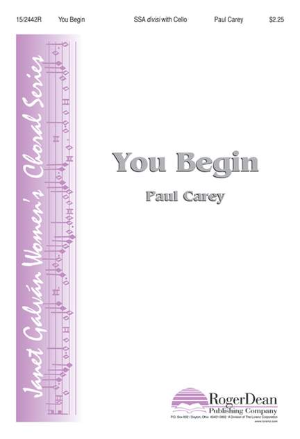 Paul Carey: You Begin
