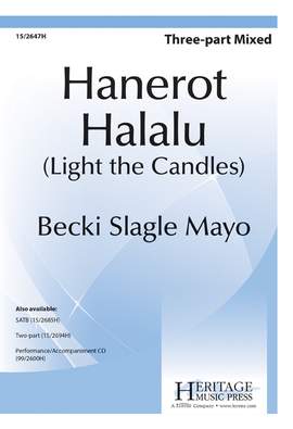 Becki Slagle Mayo: Hanerot Halalu (Light The Candles)