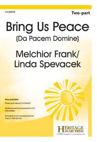 Melchior Franck: Bring Us Peace