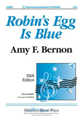 Amy F. Bernon: Robin's Egg Is Blue