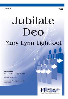 Mary Lynn Lightfoot: Jubilate Deo