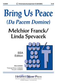 Melchior Franck: Bring Us Peace