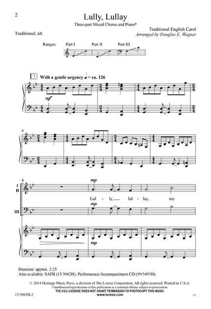 Douglas E. Wagner: Lully, Lullay