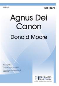 Donald Moore: Agnus Dei Canon