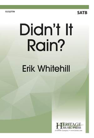 Erik Whitehill: Didn't It Rain?