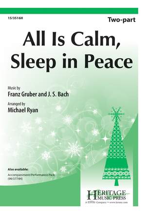 Michael Ryan: All Is Calm, Sleep In Peace
