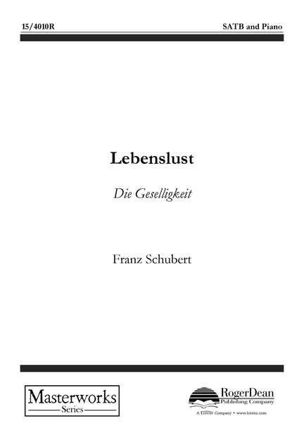 Franz Schubert: Lebenslust
