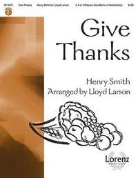 Henry Smith: Give Thanks