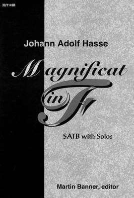 Johann Adolf Hasse: Magnificat In F