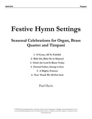 Paul Davis: Festive Hymn Settings