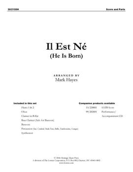 Mark Hayes: Il Est Né (He Is Born)
