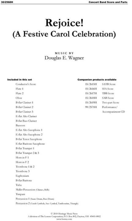 Douglas E. Wagner: Rejoice!