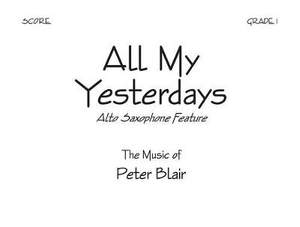 Peter Blair: All My Yesterdays