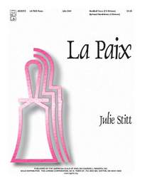 Julie C. Stitt: La Paix