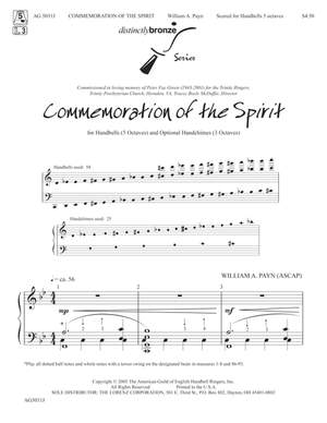 William A. Payn: Commemoration Of The Spirit