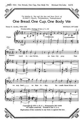 Michael McCabe: One Bread, One Cup, One Body