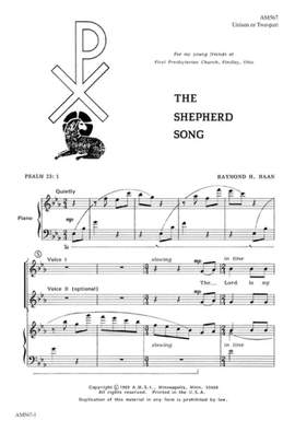Raymond H. Haan: The Shepherd Song