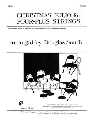 Douglas Smith: Christmas Folio For Four-Plus Strings