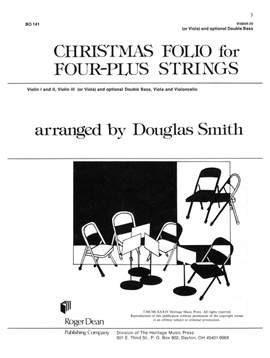 Douglas Smith: Christmas Folio For Four-Plus Strings
