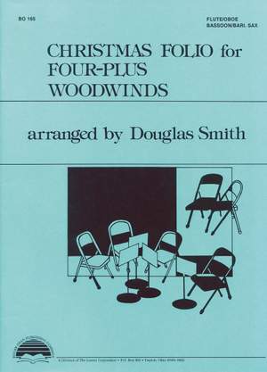 Douglas Smith: Christmas Folio For Four-Plus Woodwinds