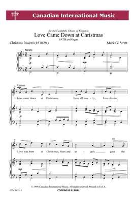Mark Sirett: Love Came Down At Christmas