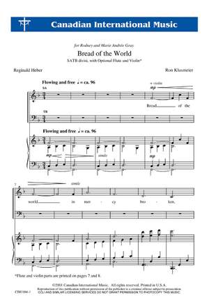 Ron Klusmeier: Bread Of The World