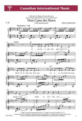 Valerie Mackenzie: Then Came The Dawn