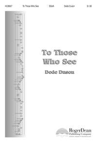 Dede Duson: To Those Who See
