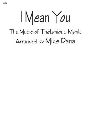 Thelonious Monk: I Mean You