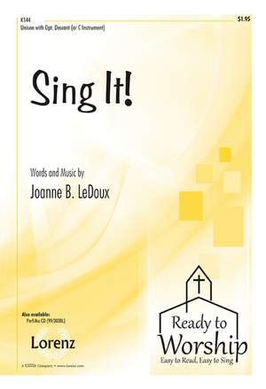 Joanne B. LeDoux: Sing It!