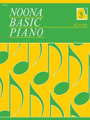 Walter Noona_Carol Noona: Noona Basic Piano Book 3