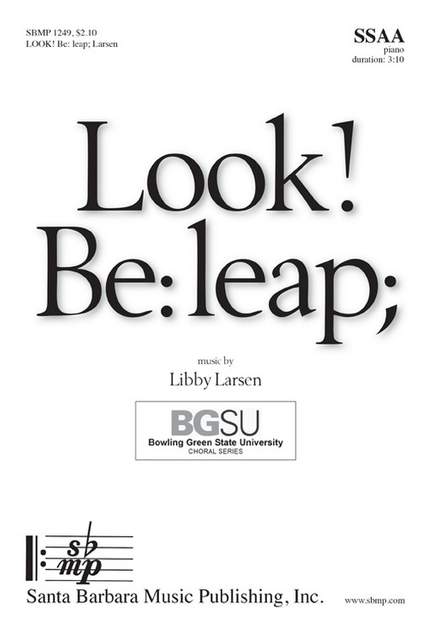 Libby Larsen: Look! Be