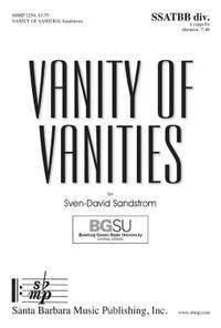 Sven-David Sandström: Vanity Of Vanities