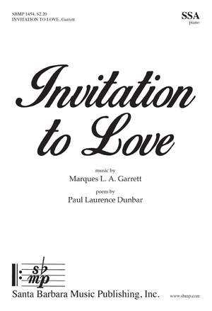 Marques L. A. Garrett: Invitation To Love