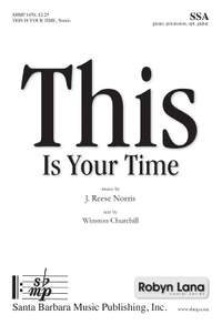 J. Reese Norris: This Is Your Time