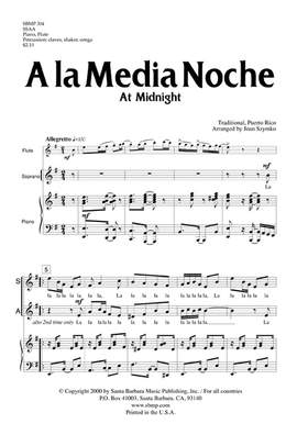 Joan Szymko: A La Media Noche