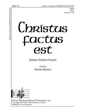 Johann Michael Haydn: Christus Factus Est