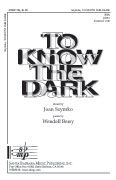 Joan Szymko: To Know The Dark
