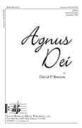 David P. Rossow: Agnus Dei
