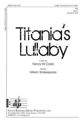 Nancy Hill Cobb: Titania's Lullaby