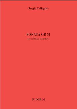 Sergio Calligaris: Sonata op. 51