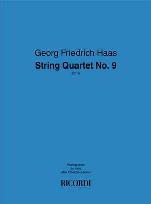 Haas: String Quartet No. 9 (English version)