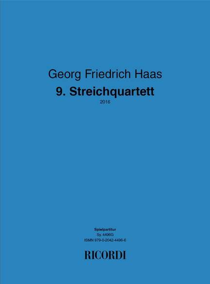 Haas: 9. Streichquartett (German version)
