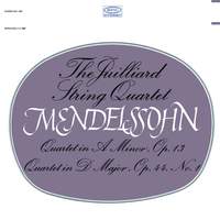 Mendelssohn: String Quartet, Op. 13 & String Quartet, Op. 44, No. 1