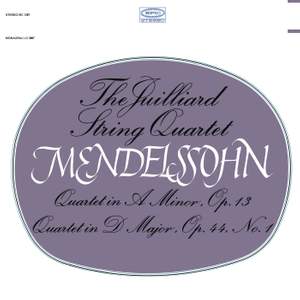 Mendelssohn: String Quartet, Op. 13 & String Quartet, Op. 44, No. 1 (Remastered)