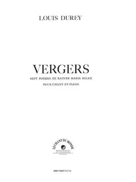 Louis Durey: Vergers