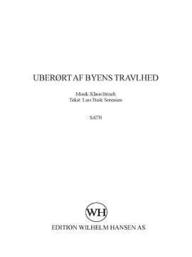 Klaus Brinch: Uberørt Af Byens Travlhed