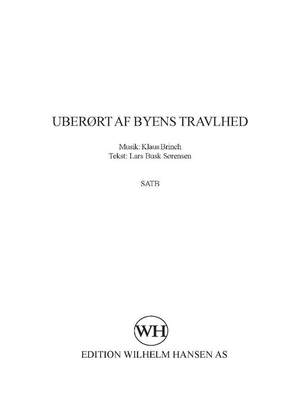 Klaus Brinch: Uberørt Af Byens Travlhed