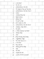 Pink Floyd - The Wall Product Image