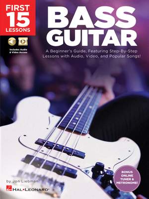 Jon Liebman: First 15 Lessons - Bass Guitar